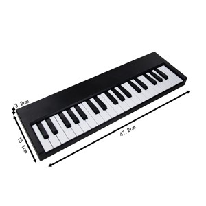 Xách tay mini 37-Keys điện tử <span class=keywords><strong>Midi</strong></span> Organ Bàn phím nhựa nhạc cụ điện thoại di động kết nối âm nhạc sắp xếp - Product Image 1