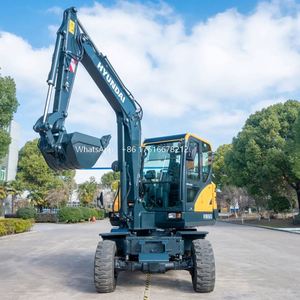Mini Excavadora de Ruedas Hyundai HW60, Marca Famosa Hecha en China - Product Image 2
