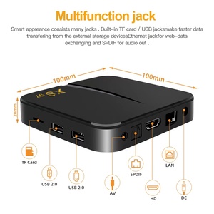 2022 New <strong>TV</strong> <strong>Box</strong> XS97 Amlogic S905W2 2.4G 5G Dual Wifi Quad Core 4K <strong>Android</strong> 11 <strong>Set</strong>-<strong>top</strong> <strong>Box</strong> - Product Image 4