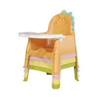 Chaise de salle à manger pour bébé à usage domestique Chaise de tabouret en plastique pour la croissance des enfants