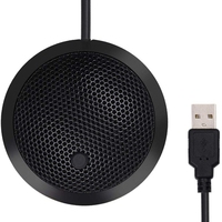 Microphone à condensateur omnidirectionnel USB DIHAO pour réunions, conférences d'affaires, ordinateur portable, chat vocal, jeux vidéo, diffusion en direct