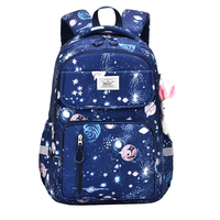 Nueva Mochila Escolar de Tres Piezas Unisex para Estudiantes de Primaria, con Materiales de Nailon y Poliéster Impermeables