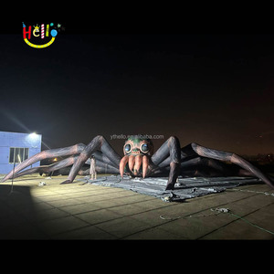 Bên ngoài trời trang trí bơm hơi khổng lồ SPIDER Vườn cỏ cửa sổ trang trí cho Halloween <span class=keywords><strong>Inflatable</strong></span> - Product Image 1