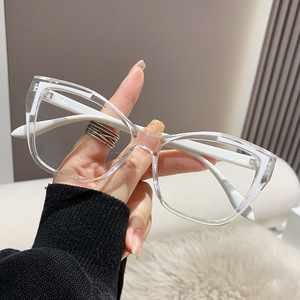 Oeil <span class=keywords><strong>de</strong></span> chat femmes Anti-lumière bleue optique ordinateur lunettes PC cadre photocromique lentilles à la mode lunettes <span class=keywords><strong>de</strong></span> luxe - Product Image 5
