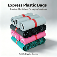 Sac en plastique biodégradable personnalisable avec logo pour l'expédition express, le commerce en ligne, les plateformes de vente, les envois postaux et le transport de marchandises