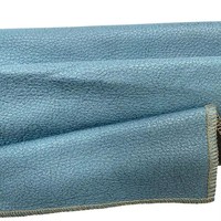 Tissu d'ameublement en similicuir gaufré grain doux pour canapé, chaise et mobilier – Vente en gros