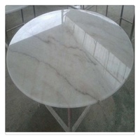 Plans de toilette en marbre blanc de Chine avec design moderne, surface polie, options et prix personnalisés