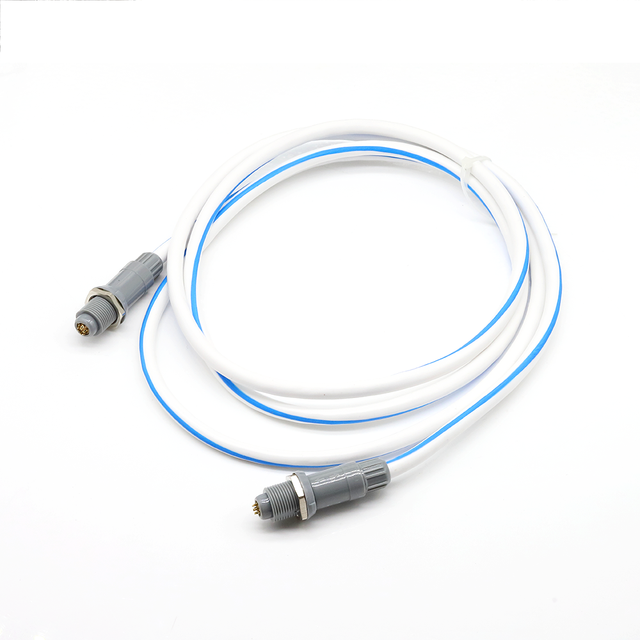 1 Meter Microdot 10-32 Push Pull Connector to BNC Ultrasonic Probe Cable