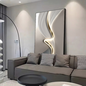 Dipinto Decorativo da Parete Verticale in Porcellana Cristallina Astratta, Direttamente dalla Fabbrica, per Ingresso e <span class=keywords><strong>Soggiorno</strong></span> - Product Image 2