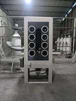 Machine de sablage laser vertical automatique pour verre, moteur 7,5 kW, haute productivité, certifiée CE, service professionnel