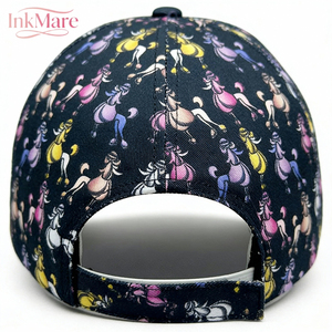 Wholesale Full <b>Printed</b> Pattern Baseball Cap Custom Casual Women Outdoor Sport <b>Hat</b> High Quality 5-Panel <b>Hat</b> with Own Logo for Men - Product Image 6