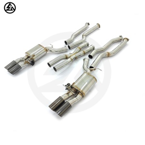 ท่อไอเสียแบบมีวาล์ว <span class=keywords><strong>BMW</strong></span> <span class=keywords><strong>M5</strong></span> E60/E61 5.0L <span class=keywords><strong>V10</strong></span> Valvetronic รุ่น Sport Valved Muffler Catback - Product Image 3