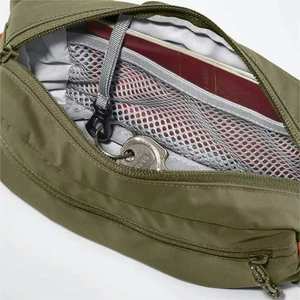 Vendita calda di forma personalizzata Unisex Casual Sport marsupio personalizzabile in Nylon Hip Bag con cerniera per uso quotidiano all'aperto borsa a tracolla - Product Image 3