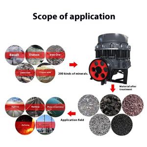 Cobblestone Pebble Crushing Equipment Multi-Cylinder Hydraulic Cone <b>Crusher</b> Manufacturer - Product Image 6