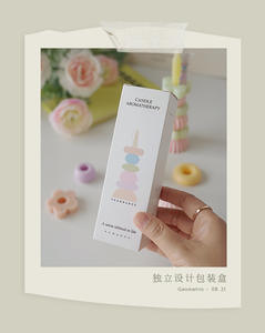 Florescence Jenga mignon personnalisé décoration de la maison cire de soja logo client parfum fait à la main bougie parfumée de luxe pour cadeau - Product Image 5