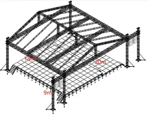 Ферма для мероприятий, наружная концертная производительность, ферма, алюминиевая сценическая ферма