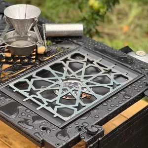 อุปกรณ์เสริมเตาแก๊ส <span class=keywords><strong>IGT</strong></span> สำหรับตั้งแคมป์กลางแจ้ง ใช้ได้กับเตาแก๊ส GS450  แผ่นปิดเตาเหล็กสแตนเลสแบบดัดแปลงสำหรับหิมะ - Product Image 3