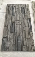 Panneau mural 3D en pierre artificielle PU légère pour extérieur, style roche, épaisseur 15-30 mm, découpable, installation facile, garantie 3 ans, projet complet