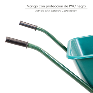 Carretilla de Plástico Desmontable para Construcción de 100 Litros - Product Image 6