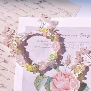 Braccialetto intrecciato con pietra frantumata di cristallo grezzo con corda a mano decorazione in pietra di cristallo naturale gioiello regalo per festa - Product Image 1