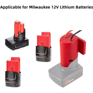 Adaptador de cargador de batería de litio con salida de 12V con cable de 12 AWG de alta calidad para productos electrónicos - Product Image 6