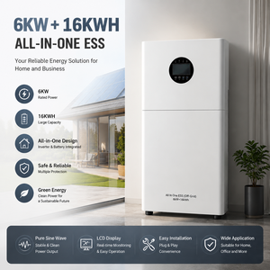 Sistema de Celdas Solares Zsen 6KW 16KWH Todo en Uno, Conectado a la Red, Híbrido, con Ciclos de Vida de 8000, Batería Integrada - Product Image 1