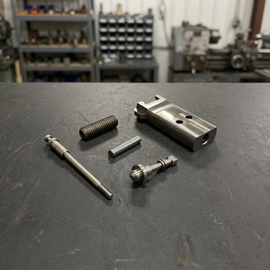 Superior for Turned One-Stop Solution Advanced Systems <b>Small</b> CNC Milling Sear Parts Metal Switch Aluminum Disconnector - Product Image 2