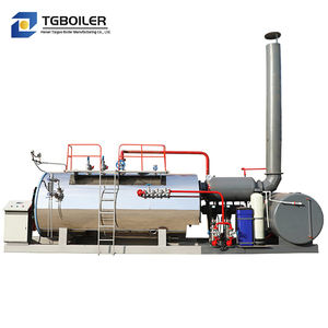 Industriële Automatische Horizontale Brandbuis Lage Druk Diesel Gasgestookte Stoomgenerator Met Italie Brander - Product Image 4