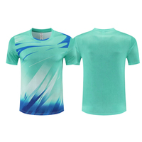 Camisetas de Alta Calidad Personalizadas de Secado Rápido y Transpirables con Cuello en V, Manga Corta, Estampado de Leopardo, Spandex-Poliéster, Unisex, Corte Holgado