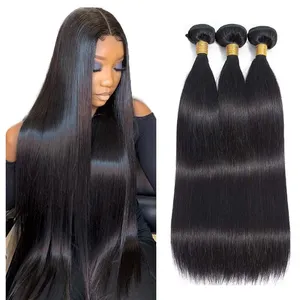 12a Mink não transformados Brasileiro Virgem Extensões de Cabelo Remy Cor Natural Grau Brasileira Do Cabelo Humano Tece Bundles Fornecedor