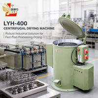 Sécheuse centrifuge industrielle LYH 3kW LYH-400 pour pièces, fixations et bijoux, débavurage, 35kg