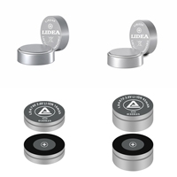 Baterai Sel Tombol Lithium Ion 3.6v Isi Ulang Bersertifikat LIR654 LIR640 LDA740 LDA870 untuk Earbud Bluetooth TWS