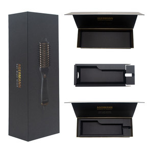 Boîtes cadeaux magnétiques de luxe haut de gamme personnalisées avec laminage mat et gaufrage pour l'électronique intelligente, emballage personnalisé fait main - Product Image 5