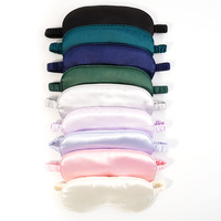 Masque de sommeil en soie de mûrier 100% respirant avec logo personnalisé en gros, cadeau d'entreprise en vrac, masque de sommeil occultant