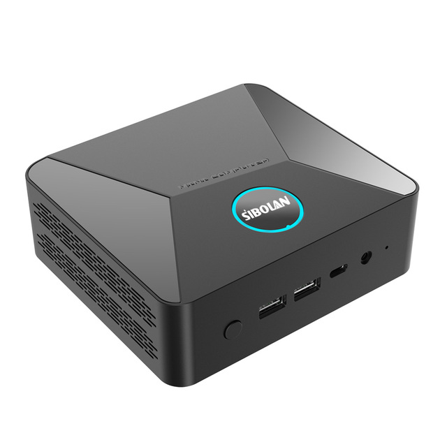 SIBOLAN Mini Office Computer N100, 32GB M.2 SATA, 1TB, Supports Three Screen Display 4K 60Hz, Business Mini Computer