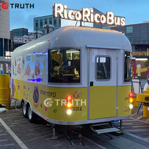 Truth Mobile Pizza kopi Trailer Makanan Cepat seluler Trailer katering komersial sepenuhnya dilengkapi mobil makanan seluler untuk dijual - Product Image 3