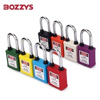 Cadenas de sécurité industriel anti-poussière 38 mm avec clé maîtresse et anse en acier pour verrouillage d'équipement - BD-G04DP