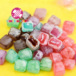 เยลลี่ผลไม้รสเปรี้ยวแบบก้อนน้ำแข็งไทย บรรจุภัณฑ์แยกชิ้น รสชาติหลากหลาย ขนมหวานเยลลี่นุ่ม - Product Image 3