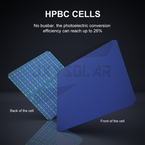 Módulo Solar Flexible HPBC de 200 Vatios y 20 Voltios, Contacto Trasero, 26% de Alta Eficiencia, Flexible, Delgado y Ligero para Barco JXY-C200B High E - Product Image 3