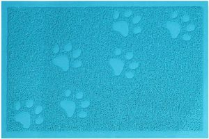 Tapis anti-perforation en PVC pour litière de chat avec empreintes de pattes, tapis confortable en plastique pour animaux de compagnie, tapis de nettoyage pour chat et chien - Product Image 5