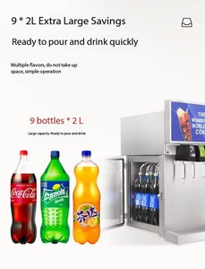Thương mại Cola Máy uống lạnh Cola <span class=keywords><strong>Sprite</strong></span> Syrup KFC uống lạnh tự phục vụ máy nước giải khát có ga - Product Image 2