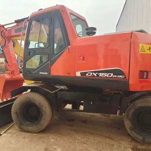 Excavadora de Alta Potencia de 15 Toneladas, Excavadora de Ruedas DX150, Maquinaria para Movimiento de Tierras - Product Image 1