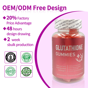 Capsules de glutathion en marque propre, gummies de collagène L-glutathion, gummies de glutathion pour éclaircir et blanchir la peau - Product Image 5