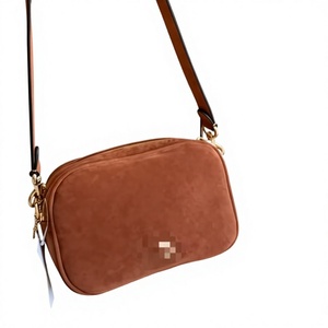 Elegant Brown <b>Camera</b> <b>Bag</b> Crossbody Shoulder Handbag Adjustable Strap Metal Hardware Daily Commute Casual Purse - Product Image 2