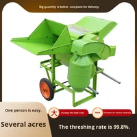 Décortiqueuse multifonctionnelle pour colza, riz, soja, blé, sorgho – Machine agricole à alimentation complète, légère, 50 kg