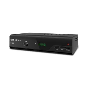 OEM DVB-C/DVB-T2 कॉम्बो टीवी रिसीवर HD 1080HD डिजिटल डिकोडर वाईफ़ाई DVB T2 H.265 सेट टॉप बॉक्स