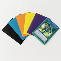 Yuantuo 100 Packs Couleur Mat Manchons De Cartes À Collectionner Yugioh Taille Japonaise 62x89mm Jeu De Société Jouer Manchon De Carte De Qualité