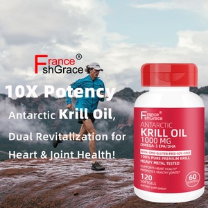 Cápsulas de Aceite de Krill Antártico de Alta Calidad, 1000 mg con Omega-3 para Mujeres y Hombres, Suplemento para Articulaciones Saludables, 120 Cápsulas - Product Image 2