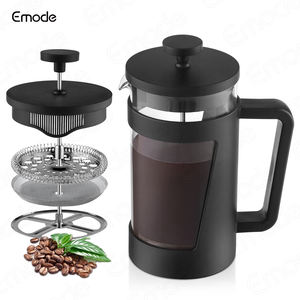 <span class=keywords><strong>Cafetera</strong></span> <span class=keywords><strong>Francesa</strong></span> de Vidrio Borosilicato Resistente al Calor de 350 ml (12 oz) en Color Negro para Té y <span class=keywords><strong>Leche</strong></span> Espumada - Product Image 2