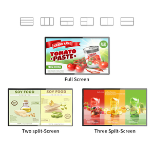 Bình thường bezel treo tường kỹ thuật số biển hiển thị trong nhà 23.6 inch quảng cáo thương mại Màn hình hiển thị thông tin đưa ra - Product Image 5